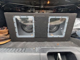12's subwoofer and amp 150 no wires