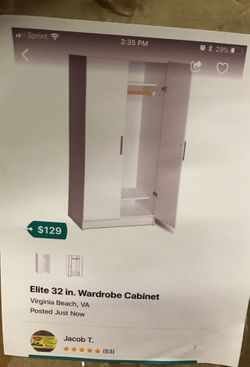 New Wardrobe Cabinet