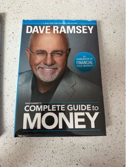 Brand new sealed Dave Ramsey Complete Guide To Money  & brand new Financial Peace University Workbook