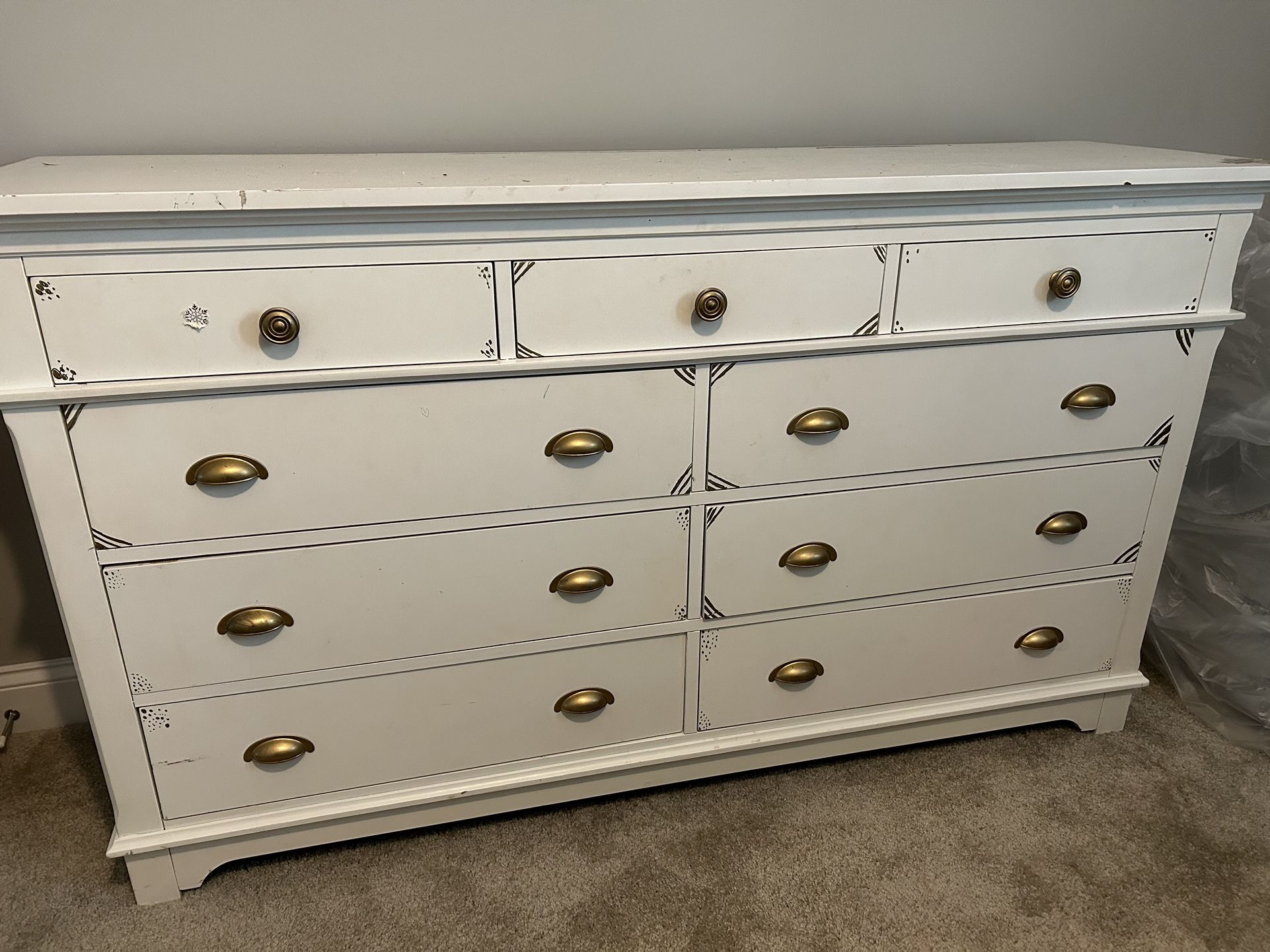 Large Dresser with Mirror