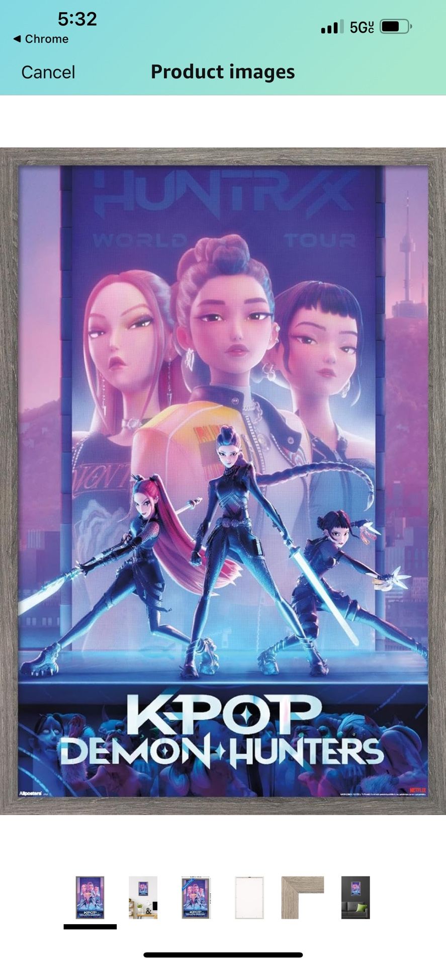 K-pop Demon Hunters Poster!!!!!!