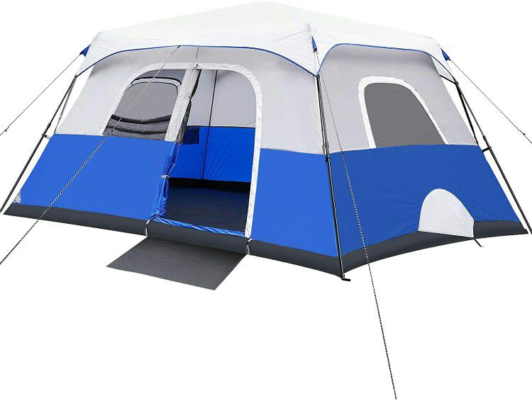 8/10 Person Instant Cabin Camping Tent Weatherproof