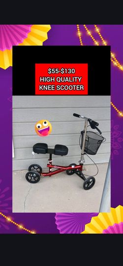 ROSCOE KNEE SCOOTER WALKER HIGH QUALITY CARTS CHAIR
