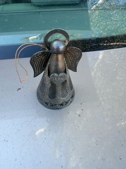 Metal Angel Ornament 1990
