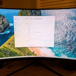 MSI 32in Curved 170hz HDR 2k Gaming Monitor 