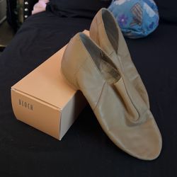 Bloch Jazz Shoes Size 6.5 Tan