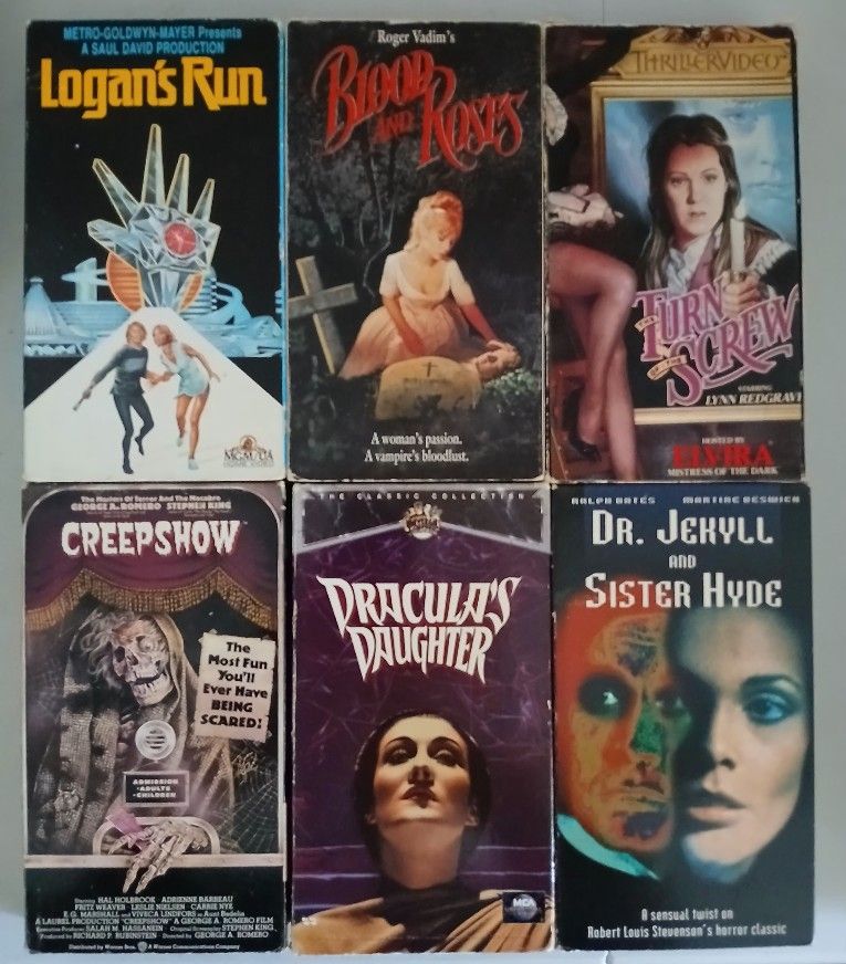 Horror VHS Lot