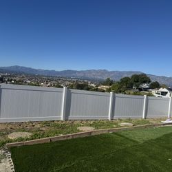 Vinyl Fence 34$/ft 
