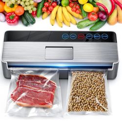 Brand: LKKNC 95kpa Vacuum Sealer Machine,Commercial Fully Automatic Food Sealer,10-in-1 Functions & Powerful Sealing System with Double Heat Seal,Easy