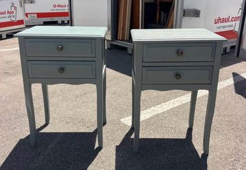 Blue/Gray End Tables / Nightstands