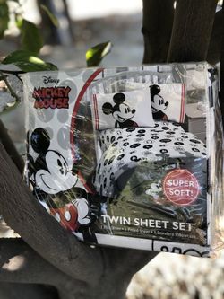 Mickey Twin Set Sheets