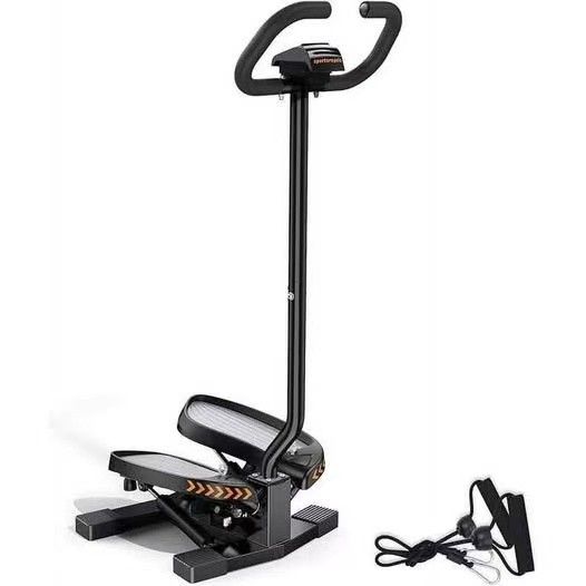 Sportsroyals Stair Stepper for Exercises-Twist Stepper/Mini Stepper with Resistance Bands and 3