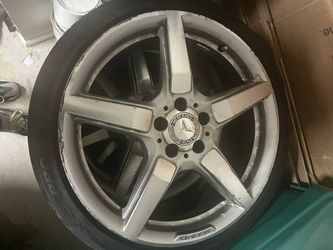 19 Inch Mercedes Amg Rims Staggered 