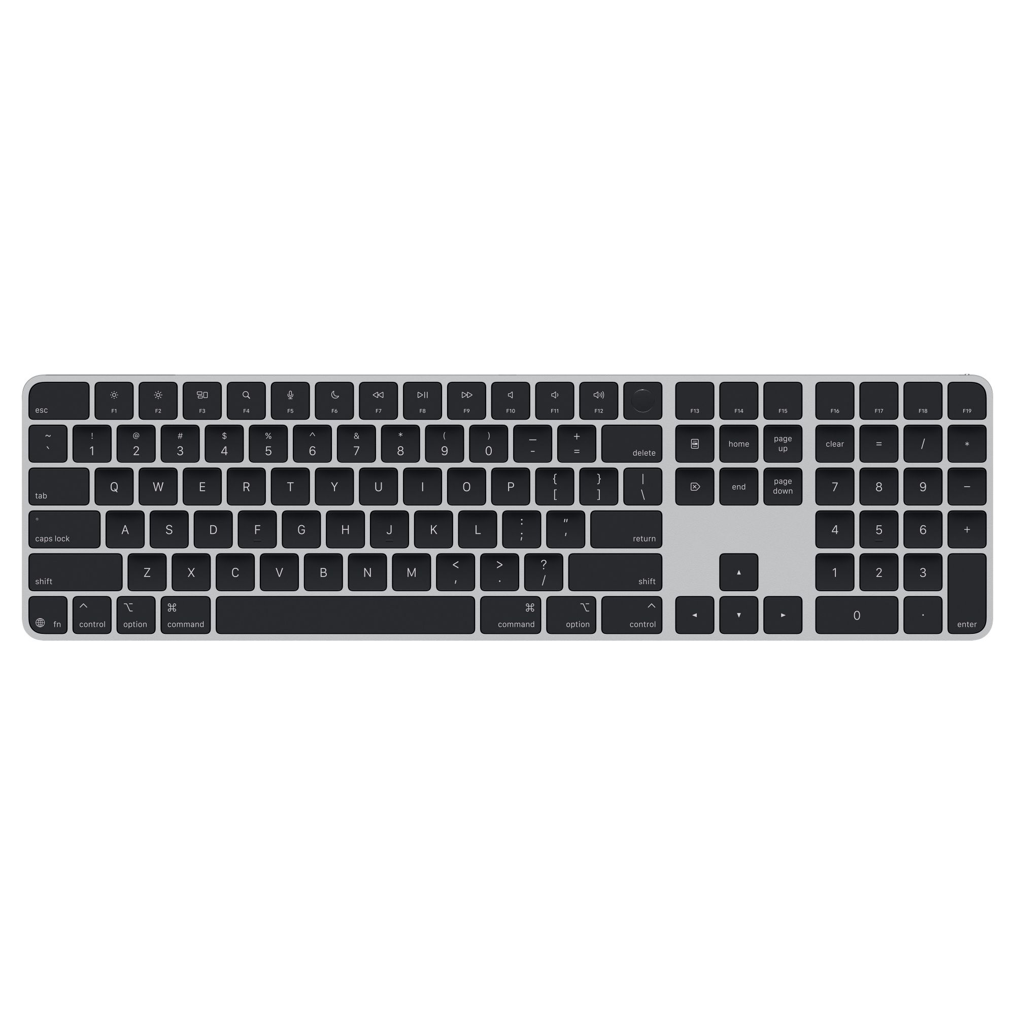 Black Magic Keyboard with Touch ID and Numeric Keypad