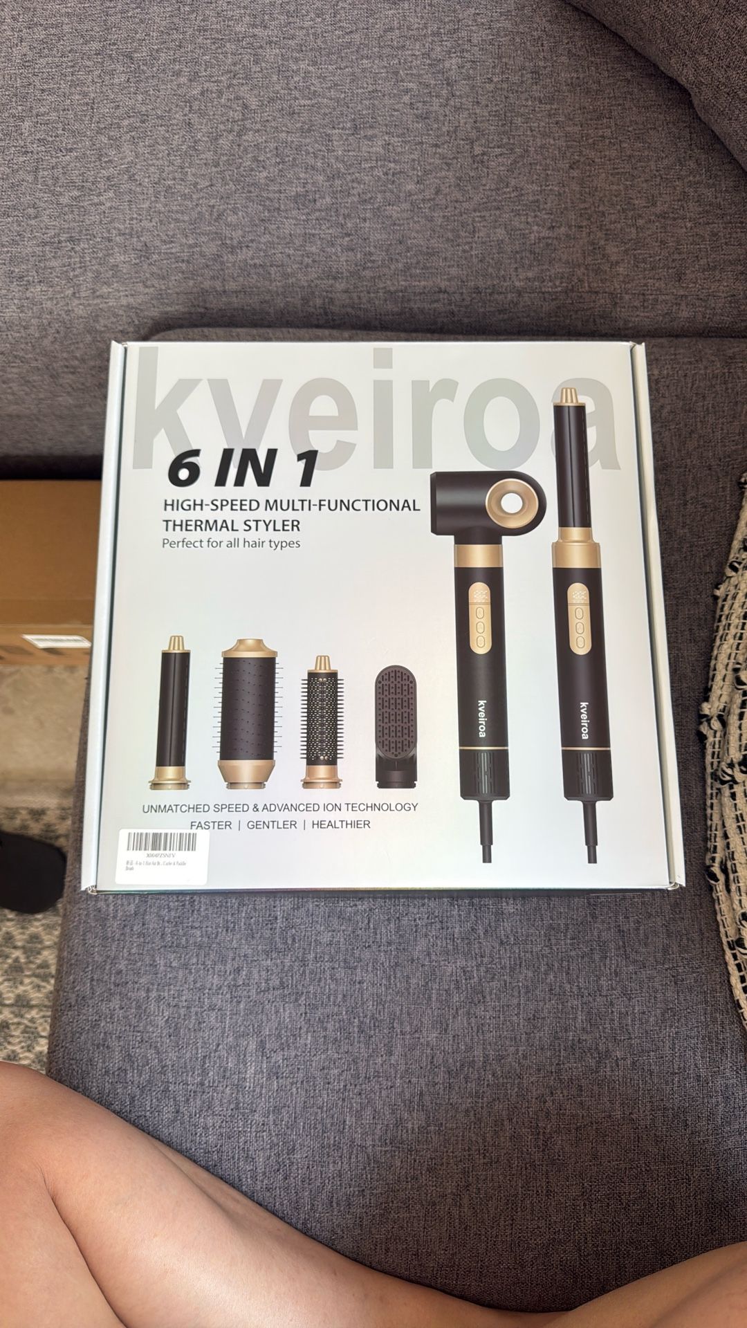 6 In 1 Hot Air Brush And Dryer