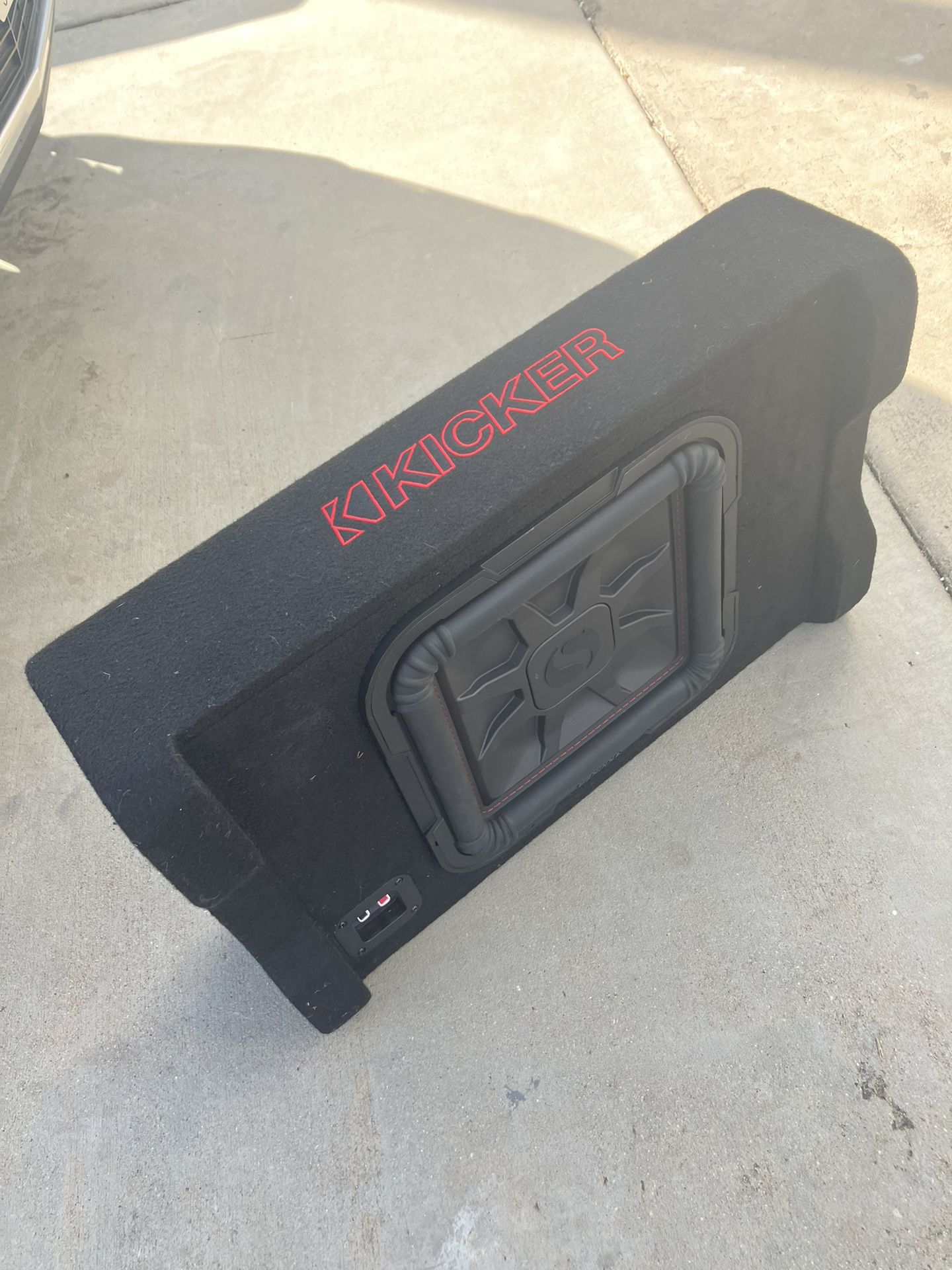 Kicker L7  12” Subwoofer Pre-fab Box 