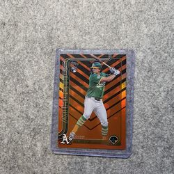 Nick Kurtz Rookie Card Holiday Orange