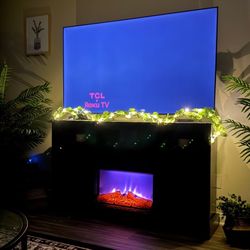 Fireplace TV Stand