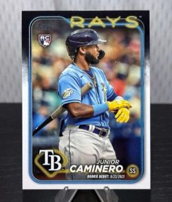 US223 Junior Caminero 2024 Topps Update Rookie