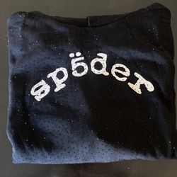 Black Vvs Spider Hoodie