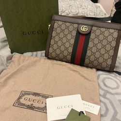 Gucci Ophidia Shoulder bag- Authentic With Box