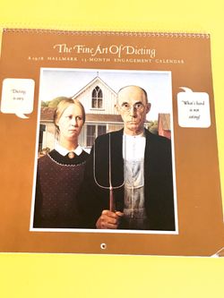 1978 The Fine Art of Dieting Calendar