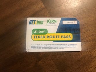 Bus pass