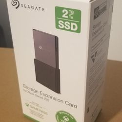 2TB Seagate Storage Expansion SSD Card for XBOX Series X/S. Brand New !!! Factory Sealed !!!