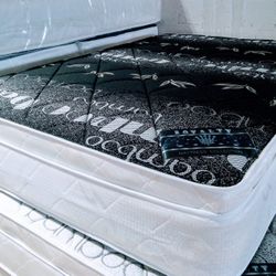 $200 Queen Pillow Top Mattress Only Brand New Free Delivery Same Day 