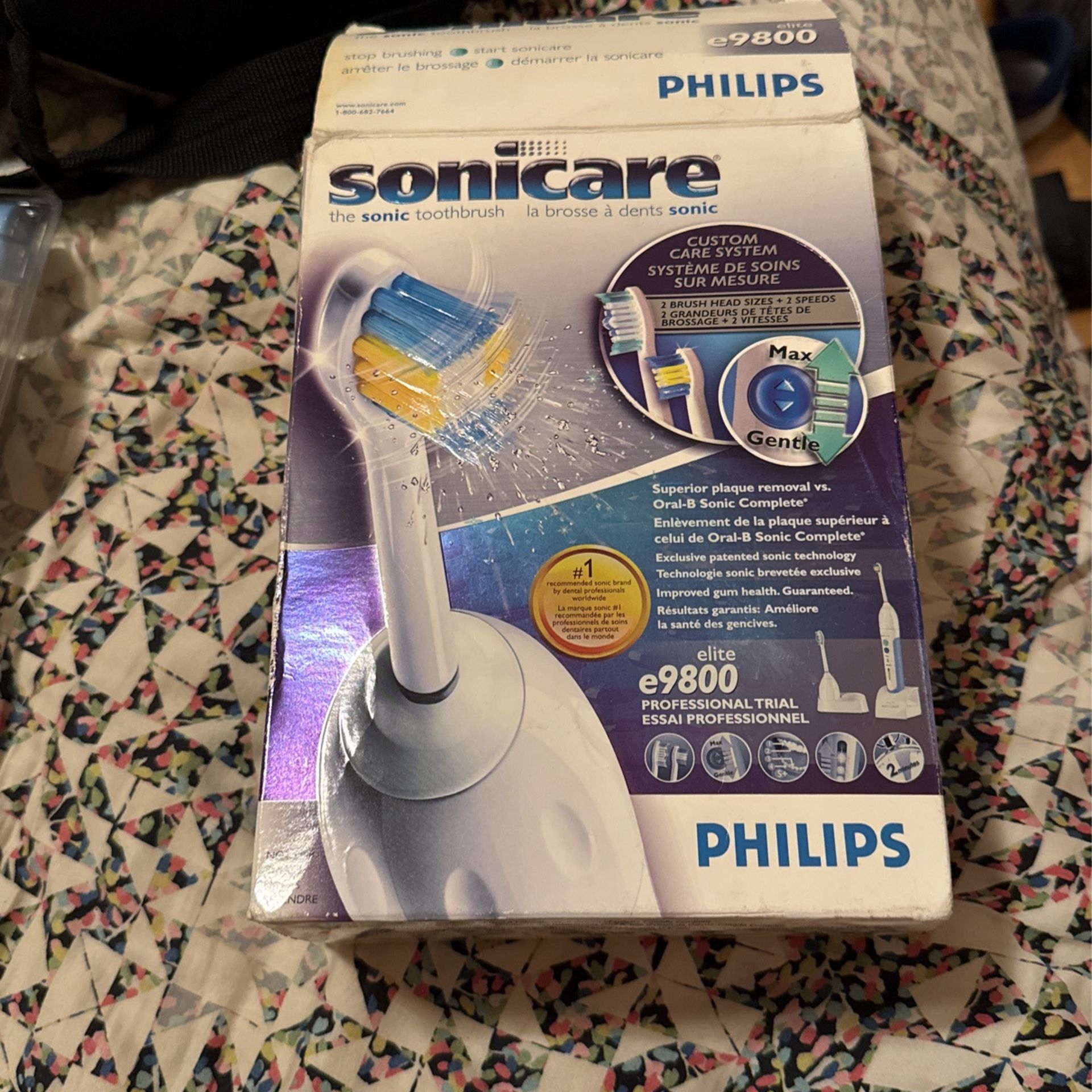 Sonicare elite e9800 Philips Toothbrush