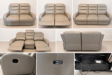 Sofa and loveseat set
