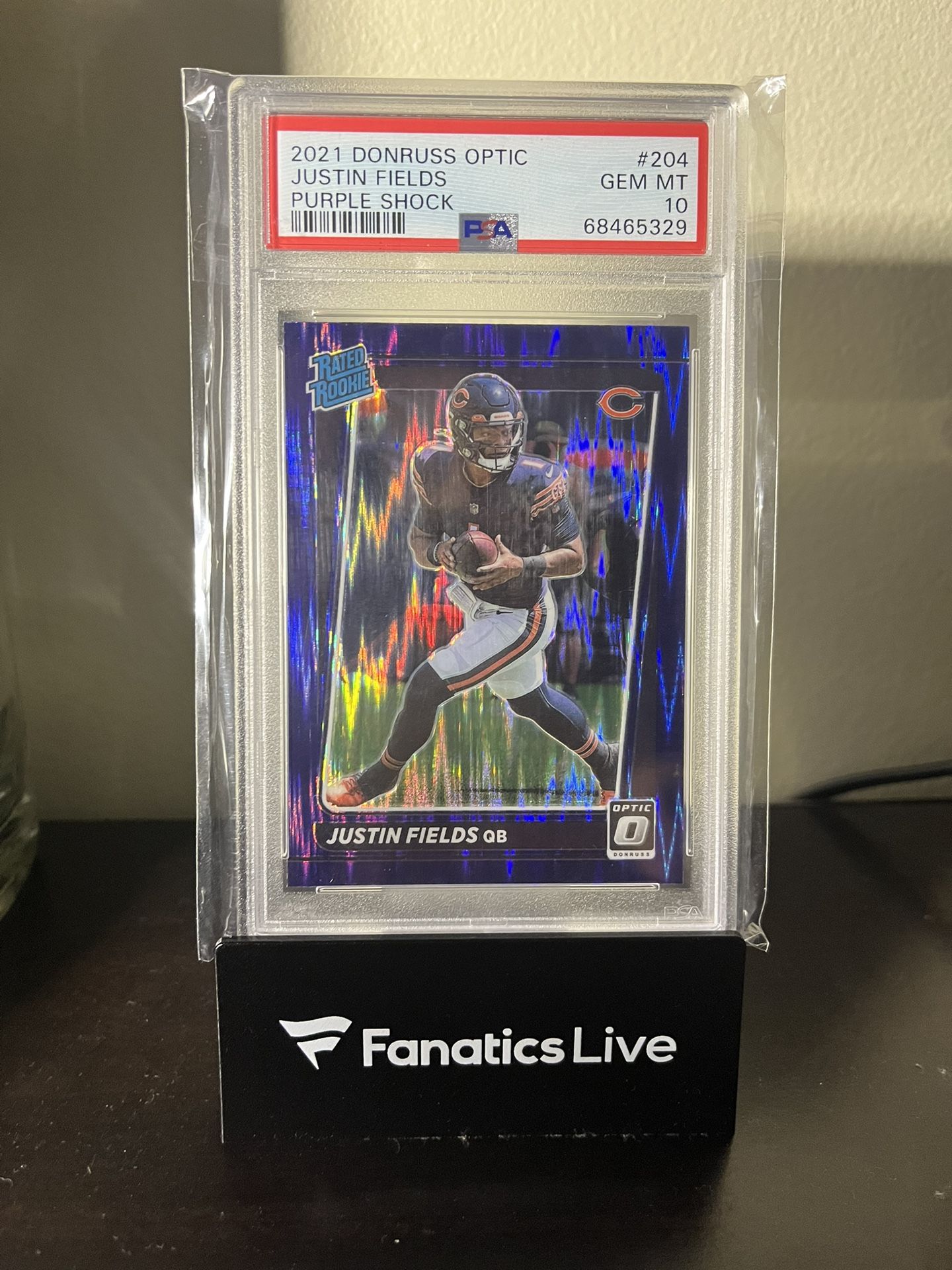 Justin Herbert Psa 10 Purple Shock