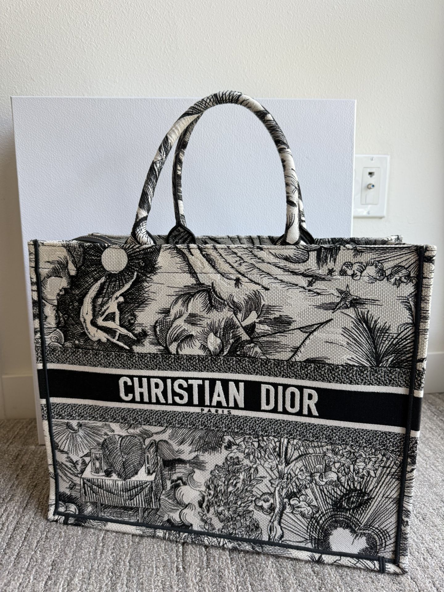 Christian Dior Book Tote