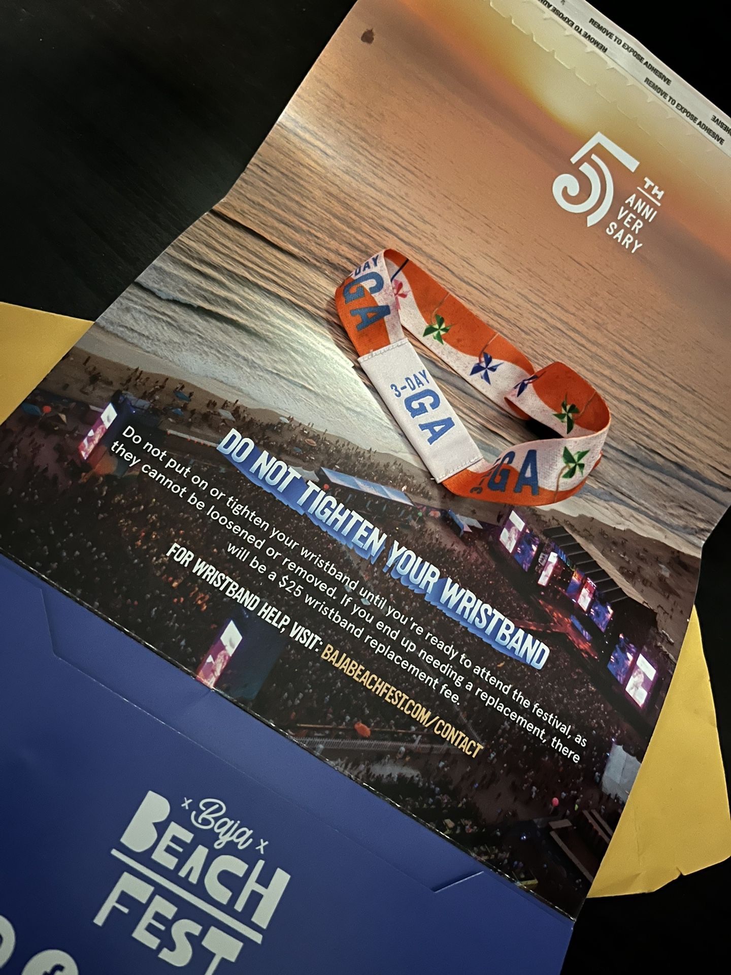 Baja Beach Fest GA ticket 2023