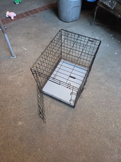 Wire Dog Crate with Tray