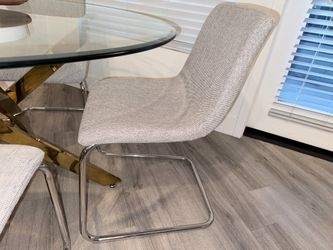 Modern Upholstered Dining Chair - Good Condition