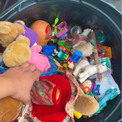 Trash Can Of Toys
