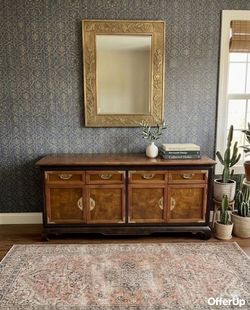 Vintage Broyhill Premier "Chin Hua" Chinoiserie Buffet Sideboard / Credenza