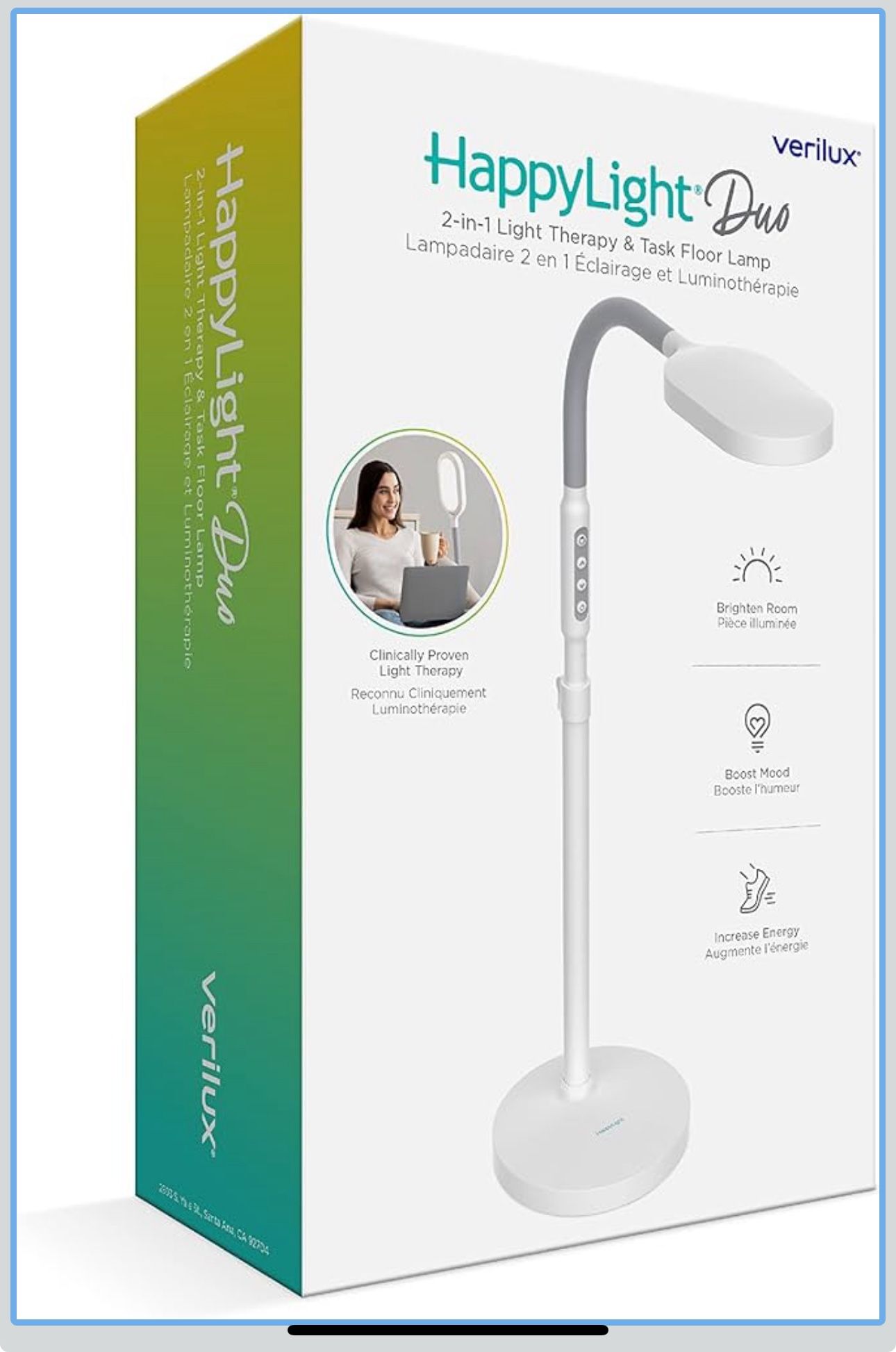 Open Box Lamp 2 In 1 