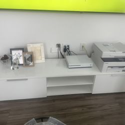 Tv Stand All White 
