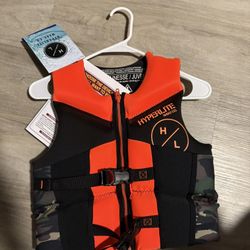 Hyperlite wake co kids Life Jacket