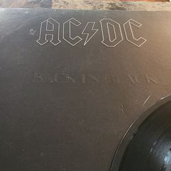 Orginal AC/DC Back In Black LP 1980 Vinyl