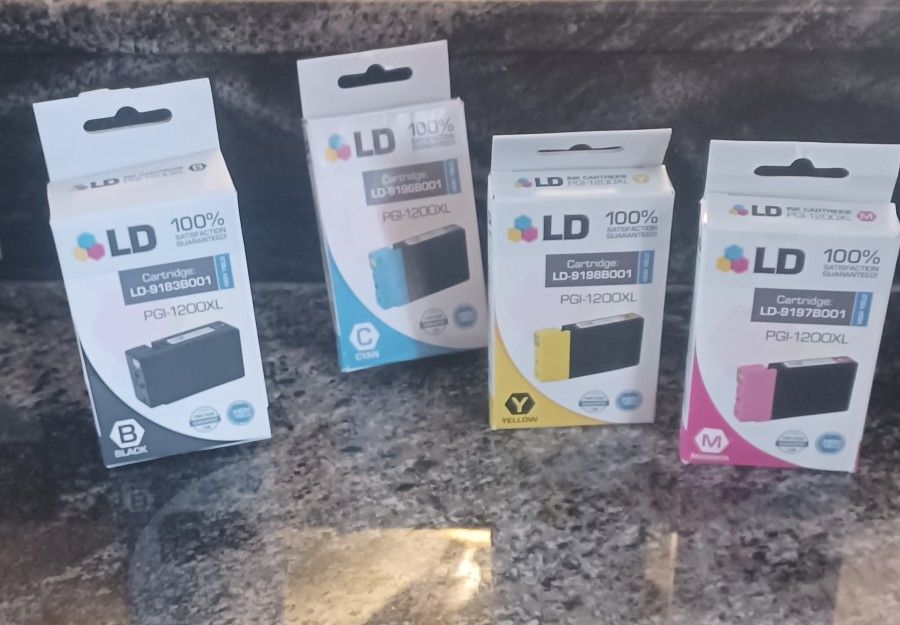 LD printer Cartridges- 4 Pack