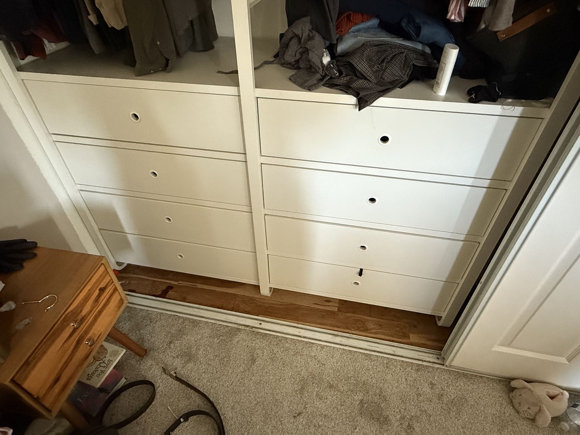 8 Elvarli Drawers and 2 Top Shelves