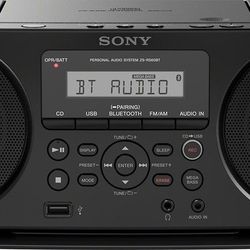 Sony Bluetooth Speaker Boombox.  CD Player, Radio. Wireless Speaker. Brand New. no retail box.