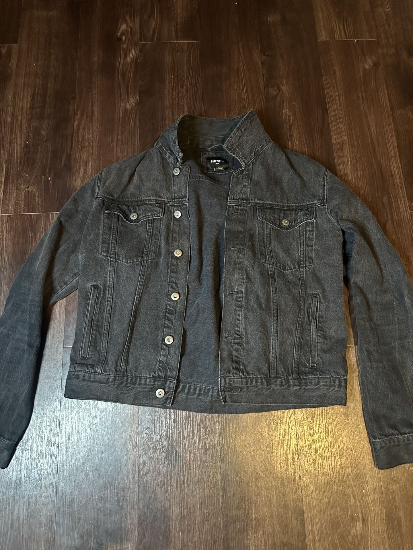 Black Jean Jacket
