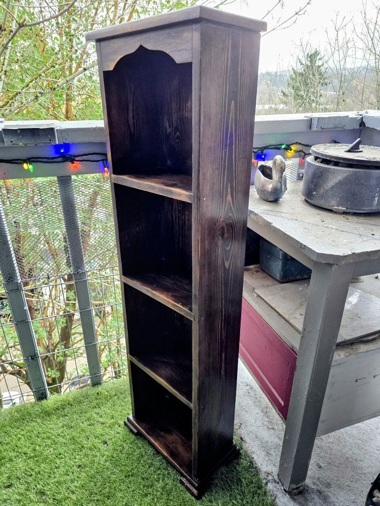Small Wood Book Shelf