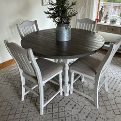 Ashley Dining Table With Chairs - Like New