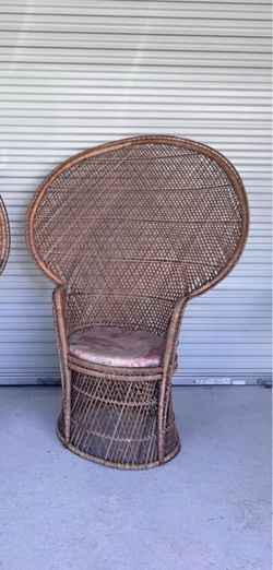 Vintage Peacock Chair