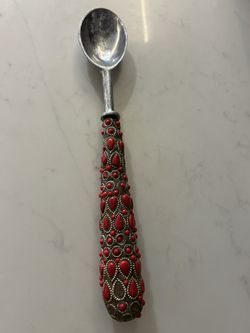 Vintage Large Serving Spoon 14.5 inches.
